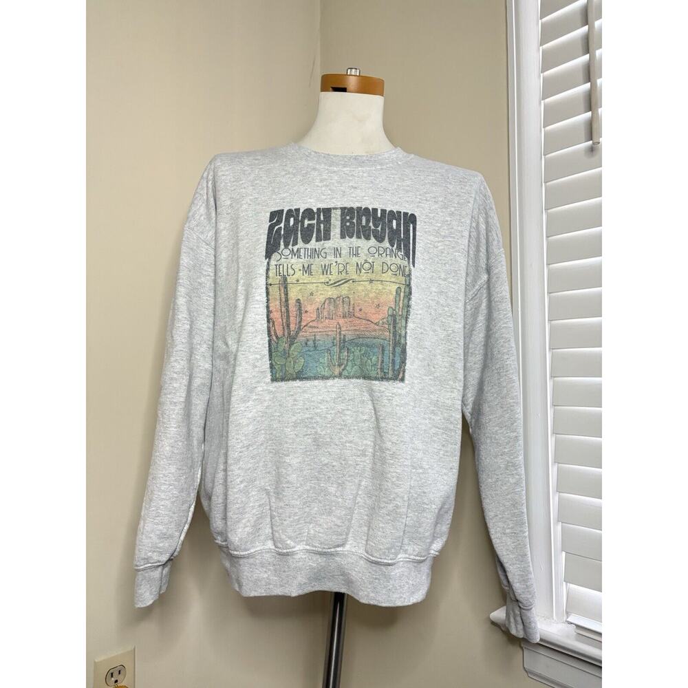 Women’s Zach Bryan “Something In The Orange” Gildan Crewneck